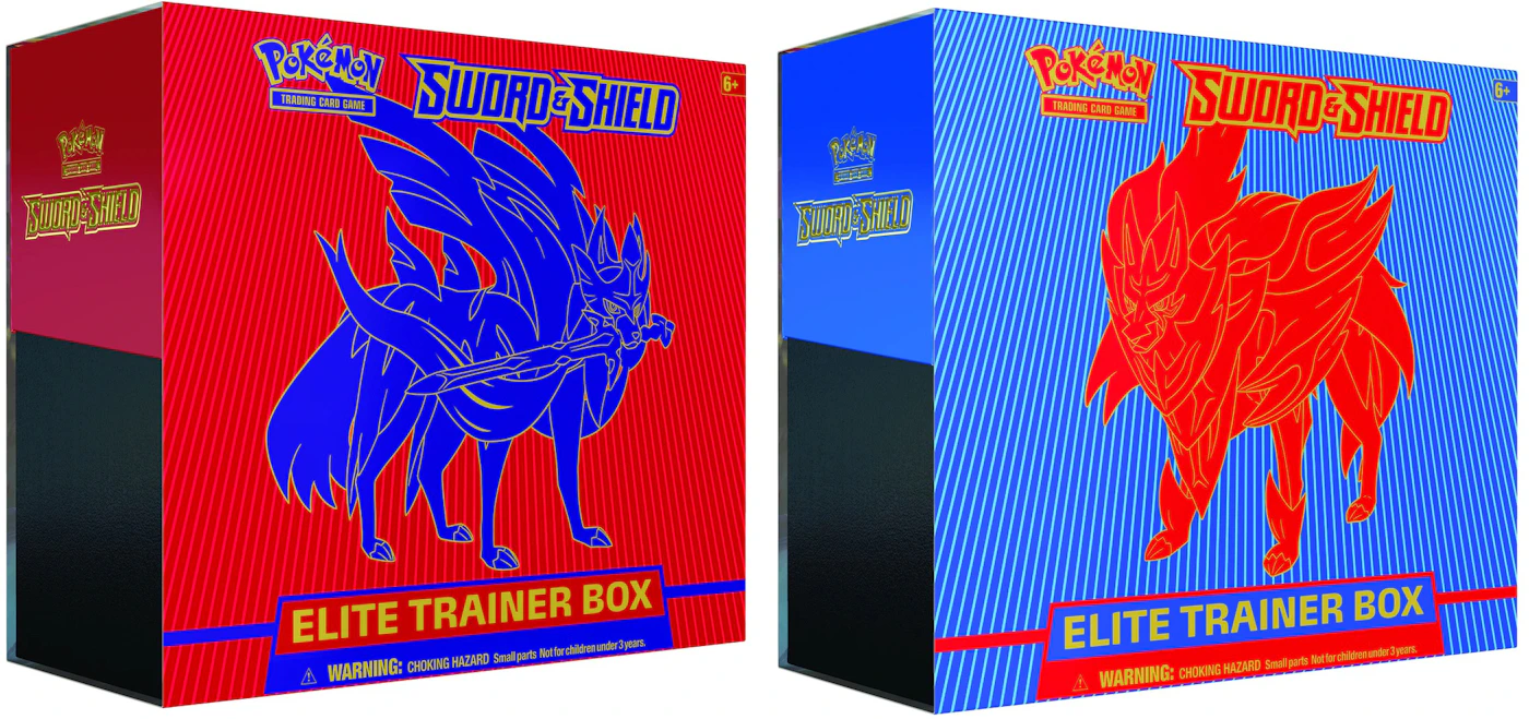 Pokémon TCG: Sword & Shield Elite Trainer Box (Zacian)