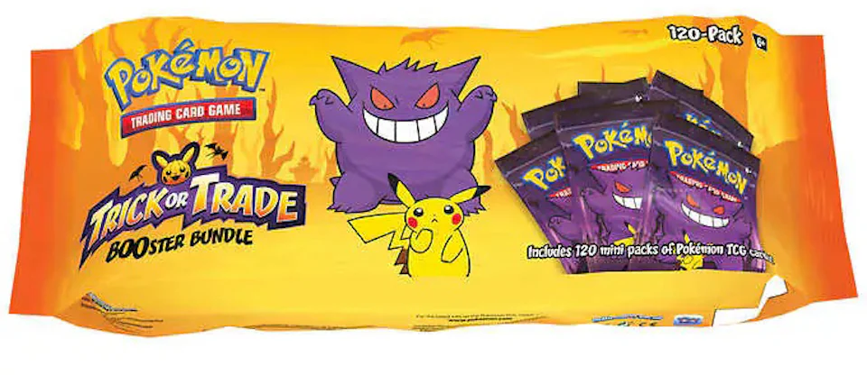 Pokémon TCG Trick or Trade Halloween Booster Bundle (120 Packs) ES