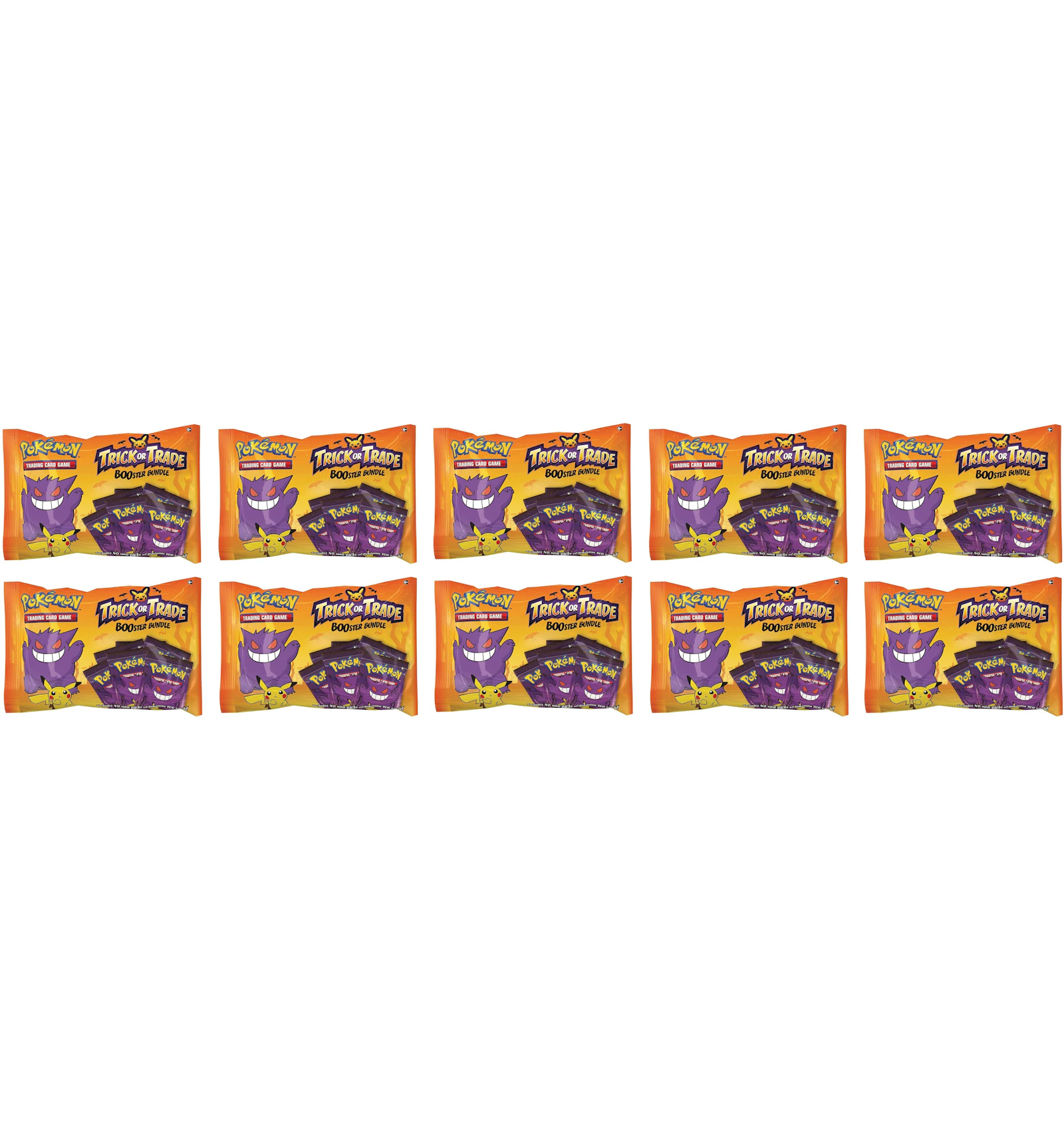Pokemon Tcg Trick Or Trade Halloween Booster Bundle 40 Packs 10x Lot Us Pokemon Tcg Trick Or Trade Halloween Booster Bundle 40 Packs 10x Lot Us