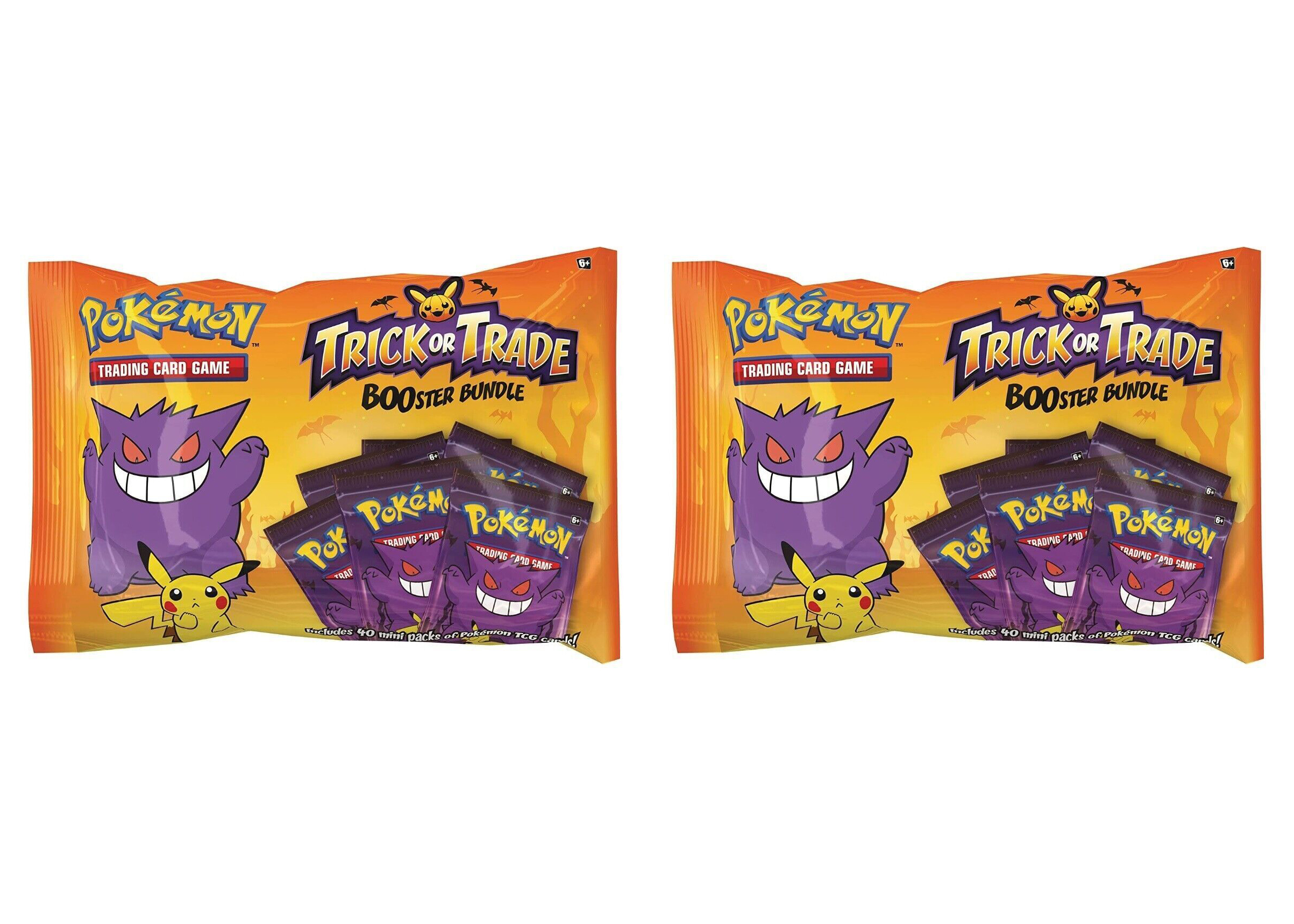 Pokémon TCG Trick or Trade Halloween Booster Bundle (40 Packs) 2x ...
