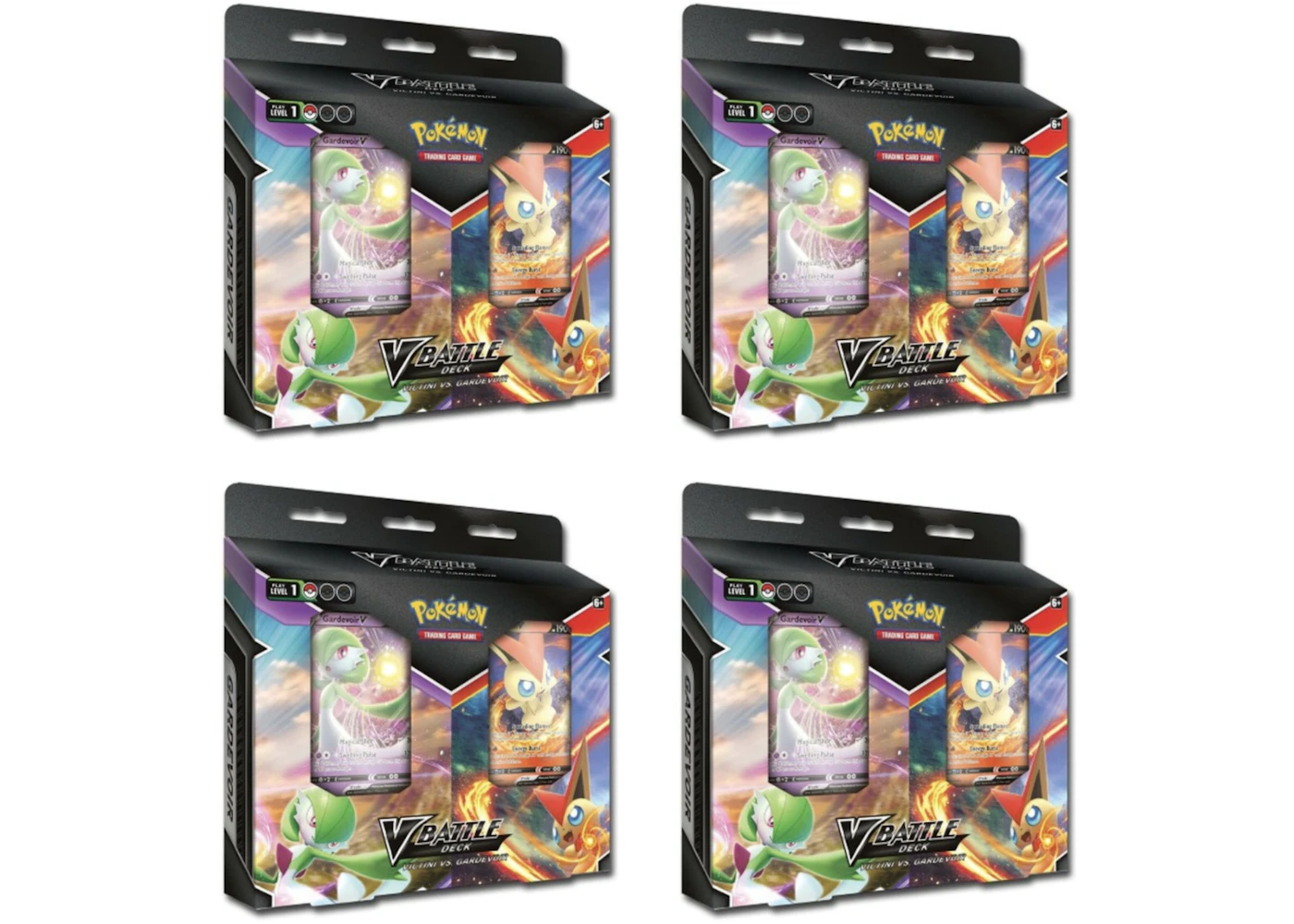 Pokmon TCG Victini Vs. Gardevoir V Battle Deck 4x Bundle - US Pokmon TCG Victini Vs. Gardevoir V Battle Deck 4x Bundle - US