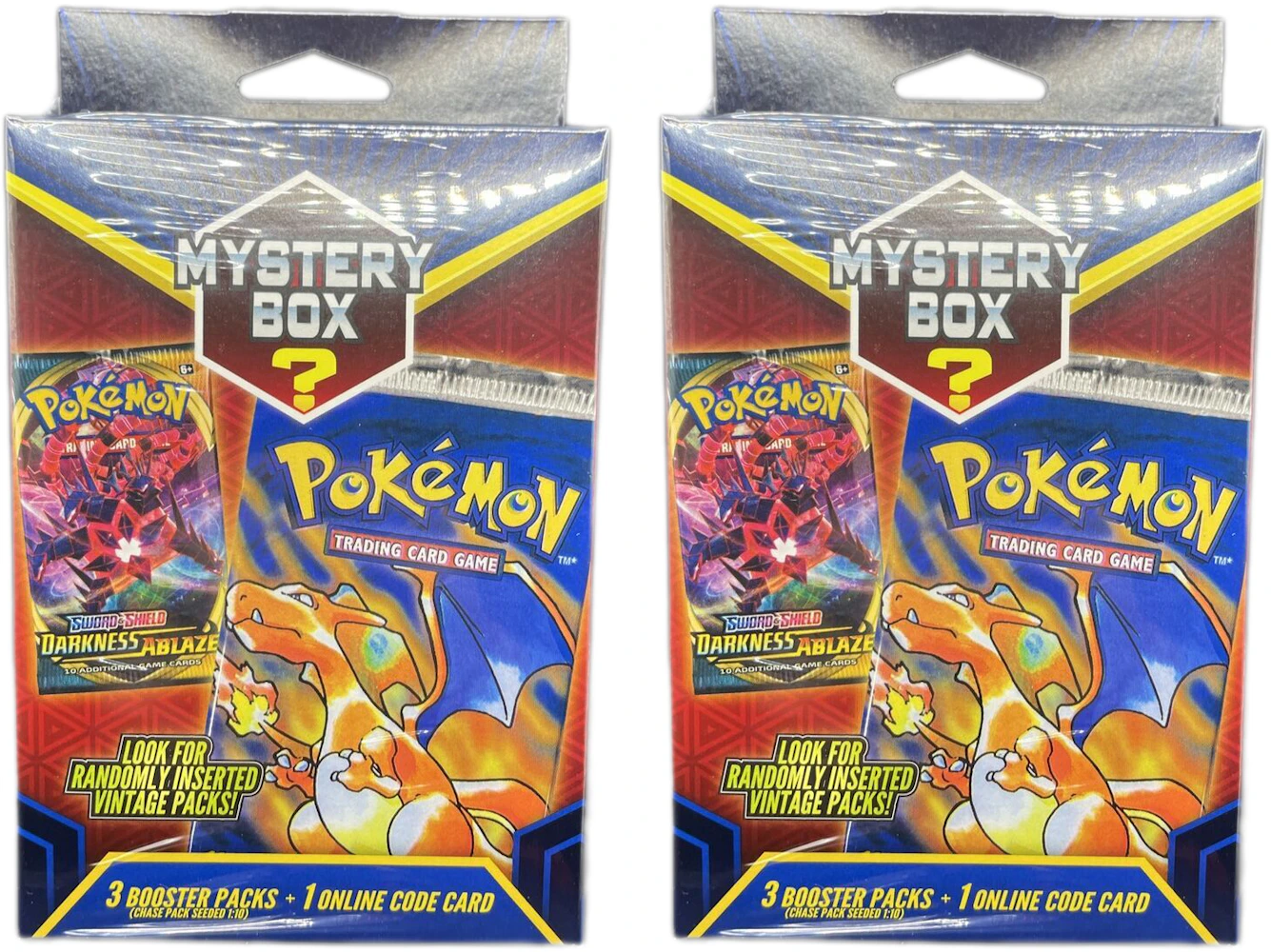 Pokémon Walmart Mystery Box (3 Booster Packs) Lot US