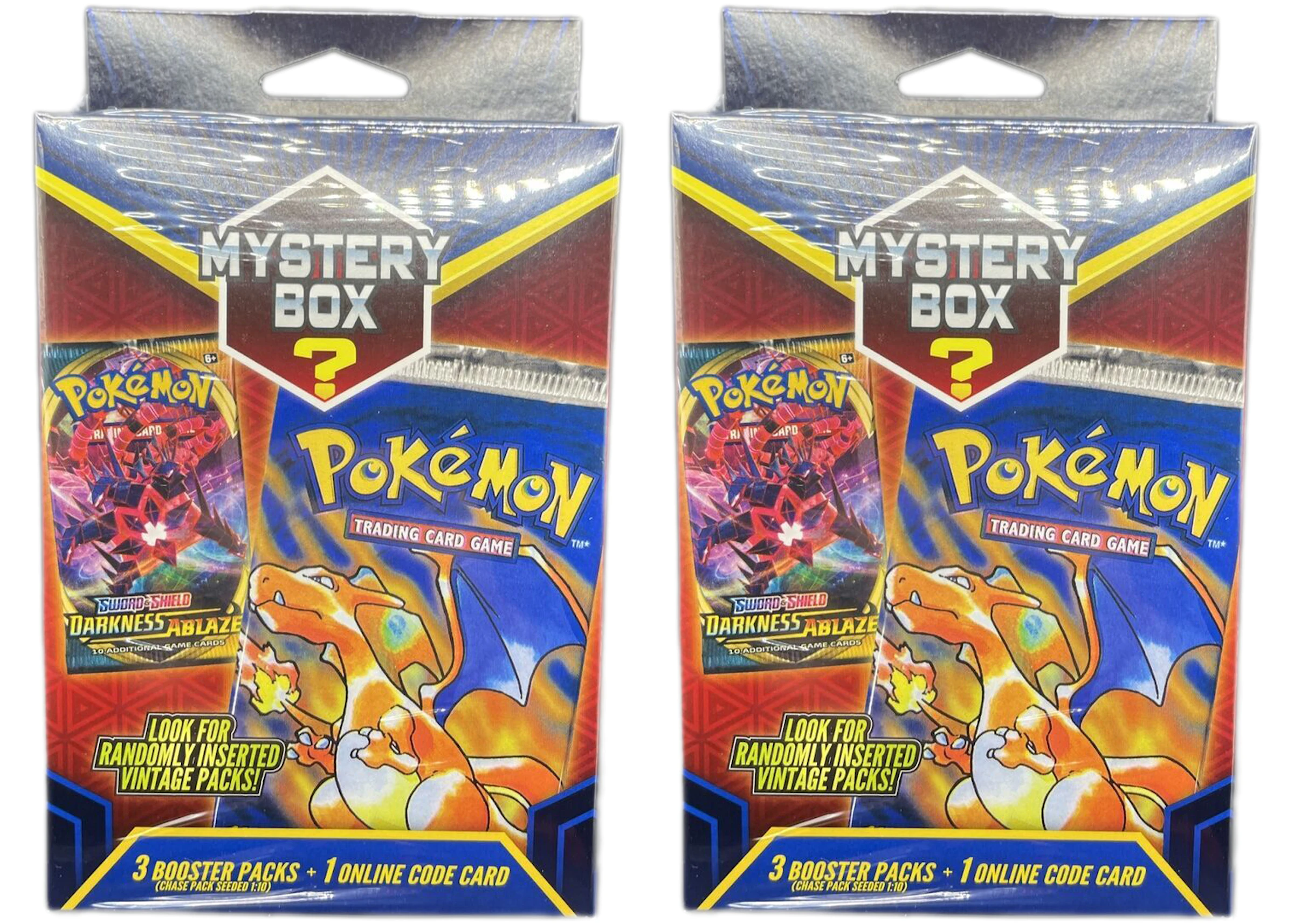 navigatie Madison Verbazingwekkend Pokémon TCG Walmart Mystery Box (3 Booster Packs) 2x Lot - US