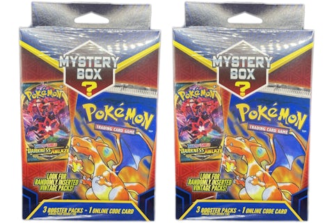 Pokmon TCG Walmart Mystery Box (3 Booster Packs) 2x Lot - US Pokmon TCG Walmart Mystery Box (3 Booster Packs) 2x Lot - US