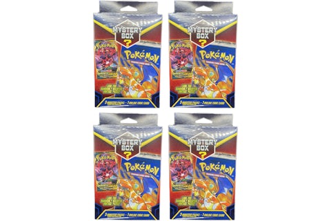 Pokmon TCG Walmart Mystery Box (3 Booster Packs) 4x Lot - US Pokmon TCG Walmart Mystery Box (3 Booster Packs) 4x Lot - US