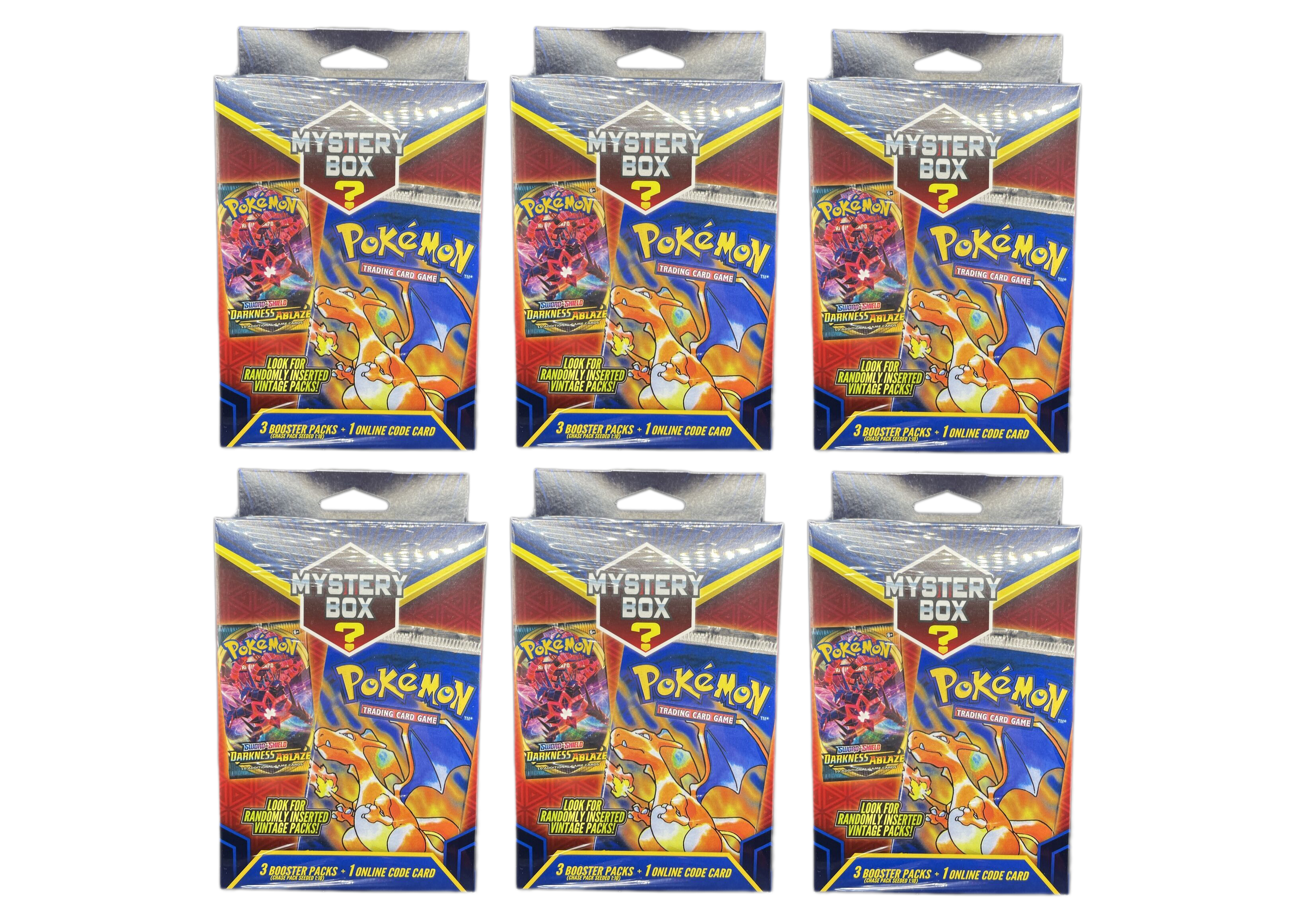 Booster Packs Included! Pokemon Mystery Box 