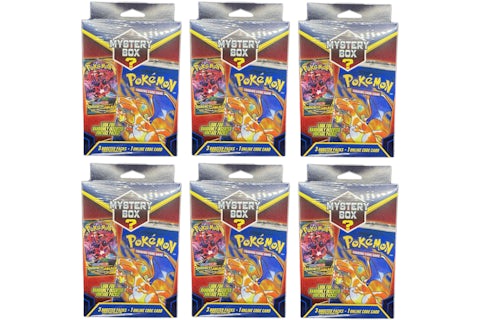 Pokmon TCG Walmart Mystery Box (3 Booster Packs) 6x Lot - US Pokmon TCG Walmart Mystery Box (3 Booster Packs) 6x Lot - US