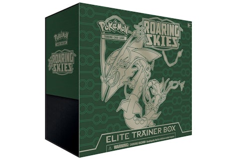Pokmon TCG XY Roaring Skies Mega Rayquaza Elite Trainer Box - US Pokmon TCG XY Roaring Skies Mega Rayquaza Elite Trainer Box - US
