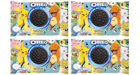 Pokemon x Oreo Limited Edition Cookies 4x Lot (Not Fit For Human Consumption)