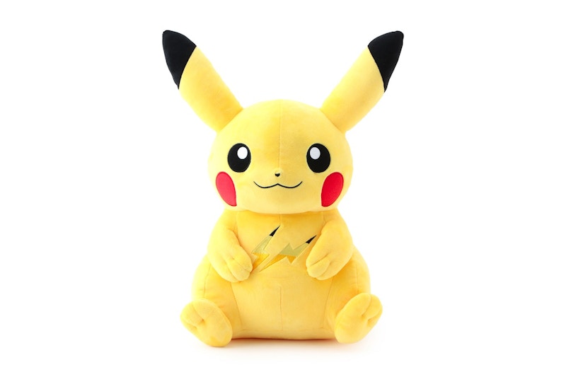 Pokemon x Thunderbolt Project by Fragment Pikachu Plush Yellow - US