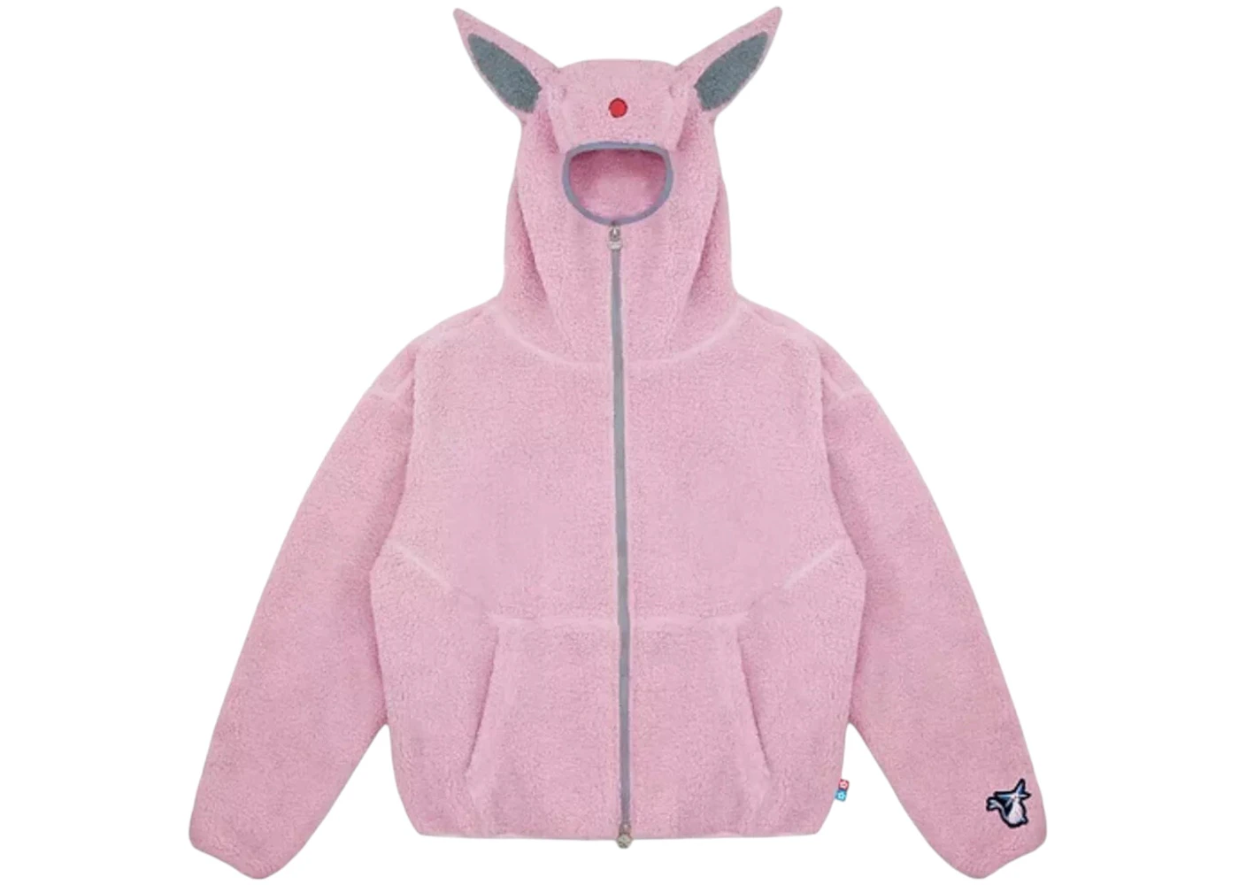 Pokemon x Vandy The Pink Espeon Fleece Jacket Pink FW24 US