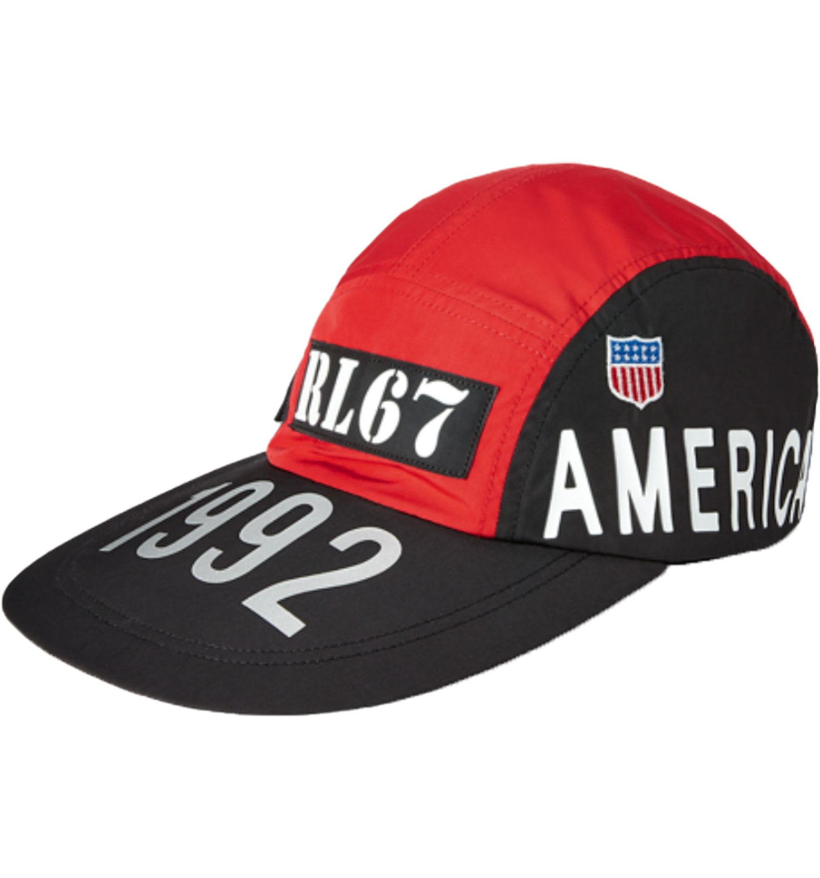 Polo Ralph Lauren Long-Bill Stadium Cap Red/Silver - FW18 Men's - US