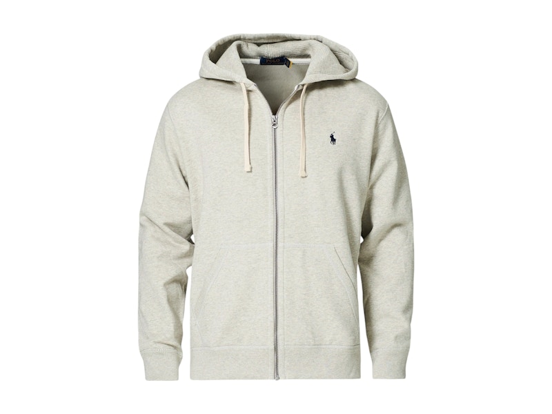 Polo Ralph Lauren Athletic Fleece Full Zip Hoodie Light Sport Heather