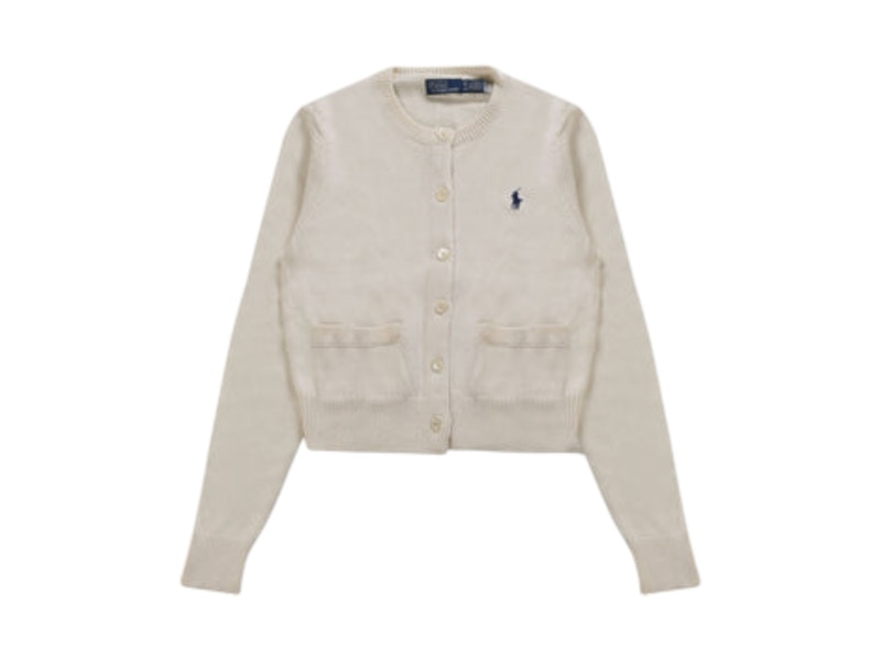 Polo Ralph Lauren Cable Knit Cotton Cardigan Wcf White - US