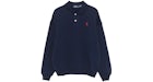 Polo Ralph Lauren Collar Fleece Pullover Navy
