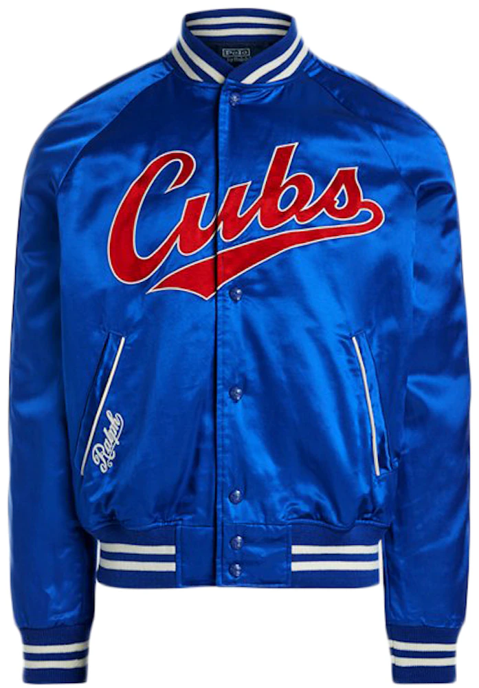 Polo Ralph Lauren Royal Chicago Cubs Raglan Full-Snap Jacket