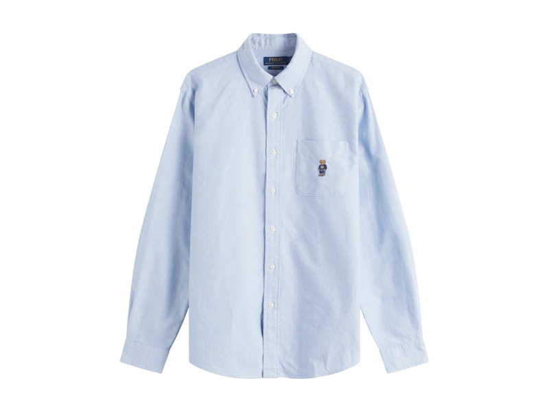 Polo Ralph Lauren Custom Fit Shirt BSR Blue Men's - SS25 - US