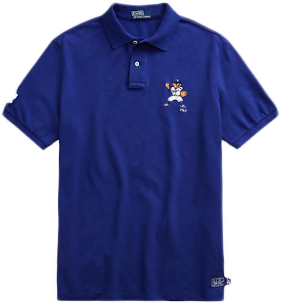 Polo Ralph Lauren Dodgers Polo Shirt (Mens) Baseball Royal