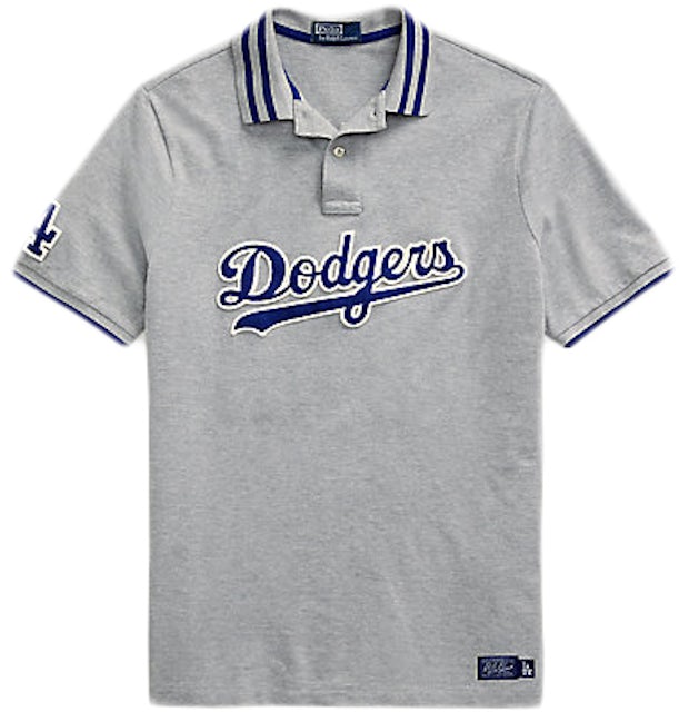 Polo Ralph Lauren Dodgers Polo Shirt (Mens) Andover Heather Men's - SS21 -  US