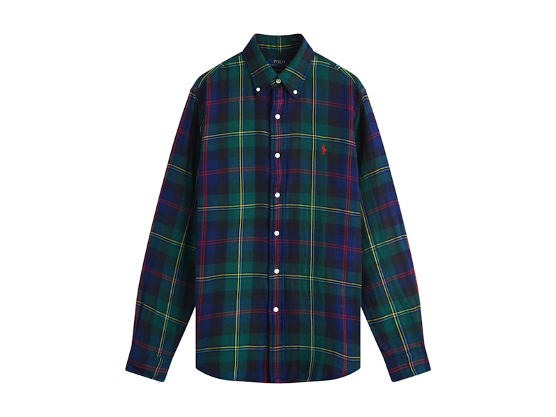送料関税込_Polo Ralph Lauren Double Face Tartan Button Shirt Polo-Ralph-Lauren-Double-Face-