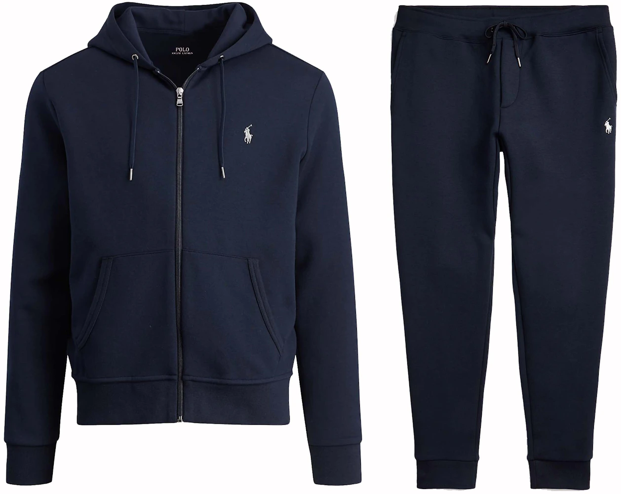 Polo Ralph Lauren Double-Knit Full-Zip Hoodie and Double-Knit