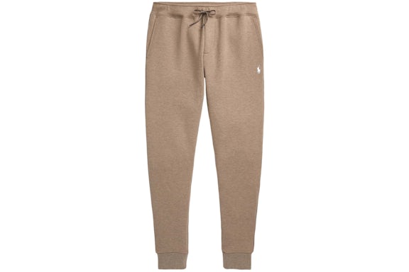 Polo Ralph Lauren Double-Knit Jogger Pants Dark Taupe Heather