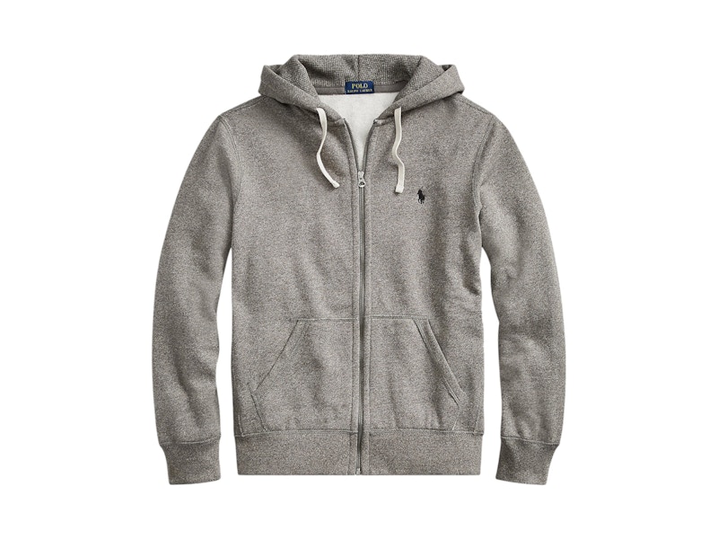 Polo Ralph Lauren Fleece Full-Zip Hoodie Ash Grey Heather
