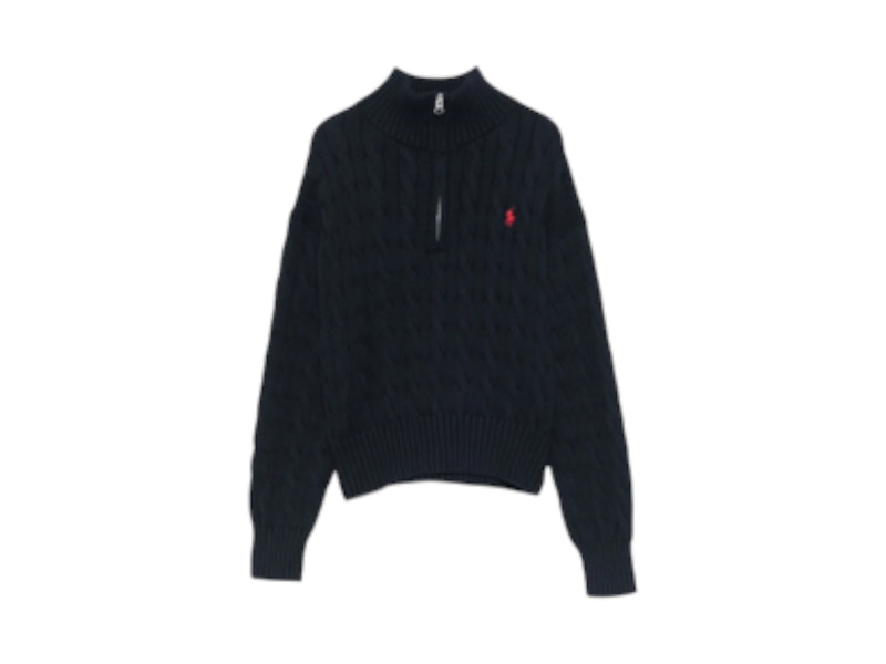★★POLO RALPH LAUREN★★ Long sleeve half zip up pullover w Polo Ralph Lauren Big Boys 8-20 Long Sleeve Quarter-Zip