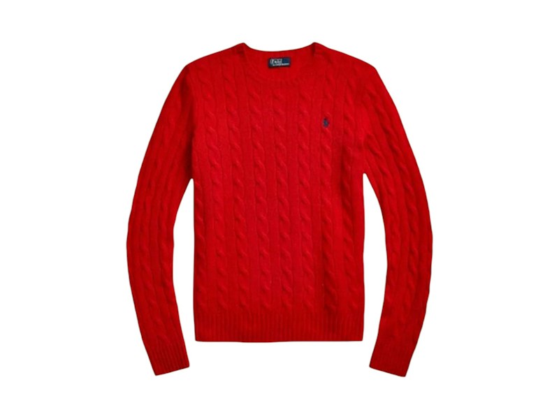 Polo Ralph Lauren Julianna Long Sleeve Pullover Red