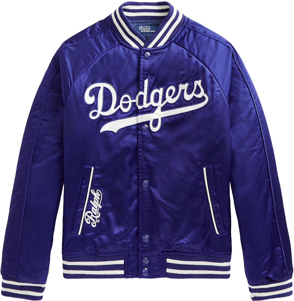 Polo Ralph Lauren Dodgers Jacket (Mens) Baseball Royal/White