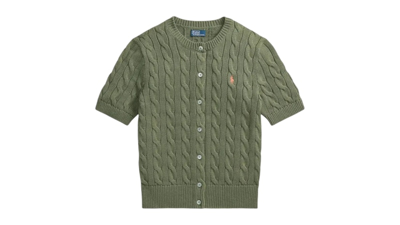 Polo Ralph Lauren Knit Cardigan Dense Olive