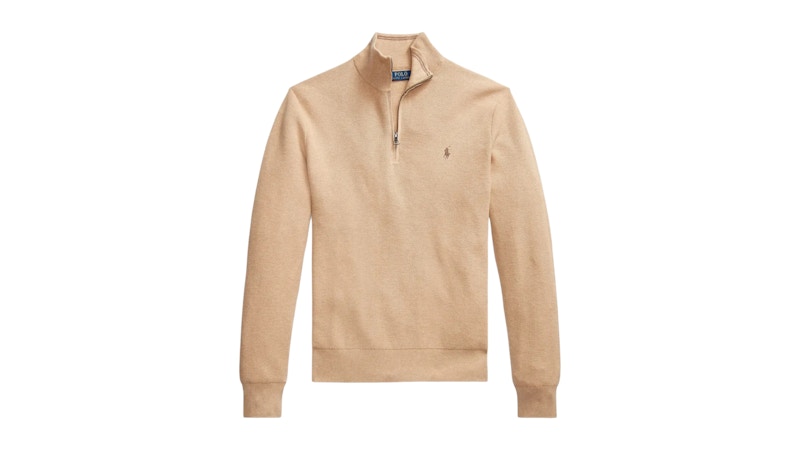 Sweat Homme Albam – Vert – 1/2 Zip Sergé – Taille L – 100% Coton – Très Bon état