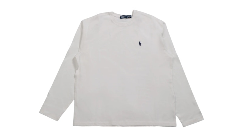 現行 POLO RALPH LAUREN【QRタグ付】ホワイト トレーナー　S NewWithTags Polo Ralph Lauren Women's Short Sleeve Polo