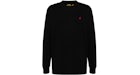 Polo Ralph Lauren Long Sleeve Jersey Knit Crewneck T-shirt Black