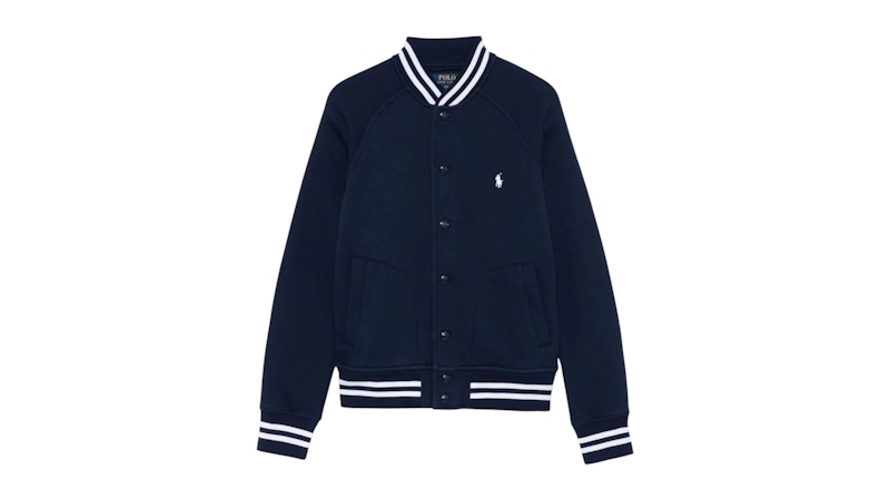Polo Ralph Lauren Long-Sleeve Raglan Baseball Jacket Refined Navy