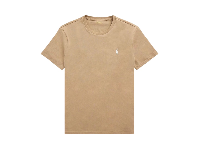 Polo Ralph Lauren Medium Fit SS T-shirt Cafe Tan Men's - US
