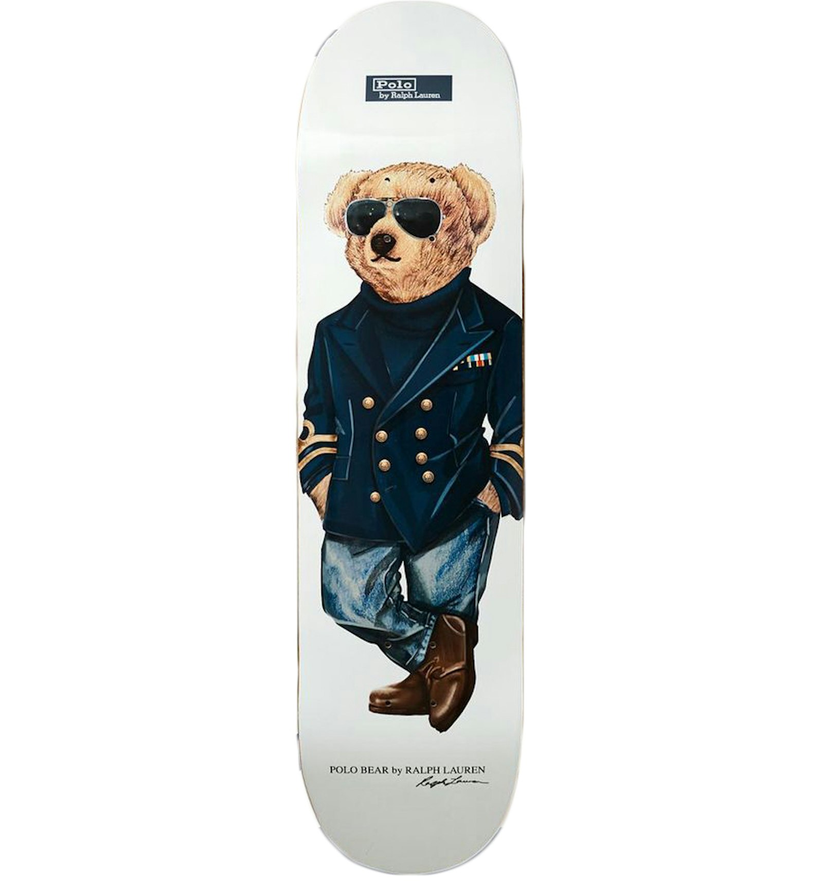 Polo bear skateboard deck Clearance