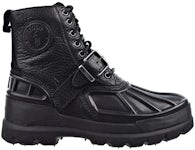 Polo Ralph Lauren Oslo High Oiled Leather Boot Black
