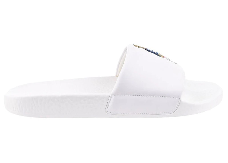 White ralph outlet lauren sliders