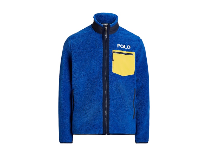 Polo Ralph Lauren Polo Ski Pile Fleece Jacket Blue