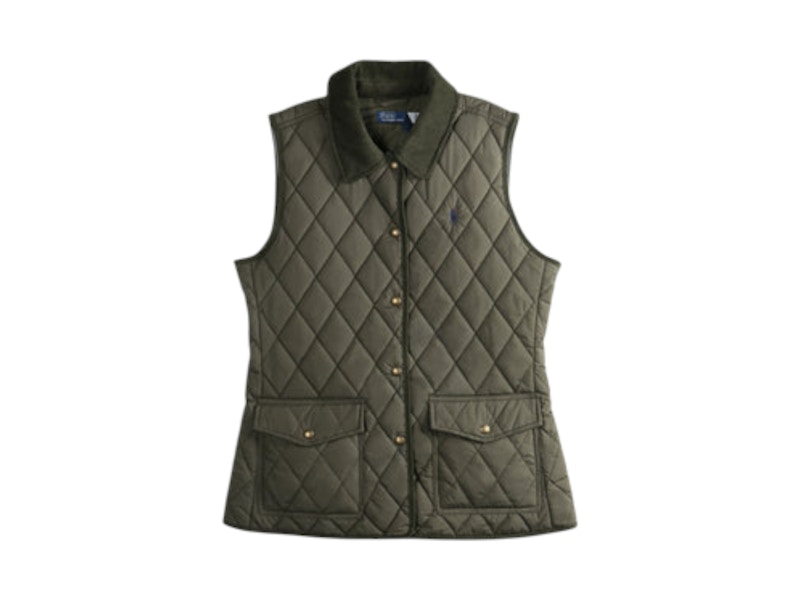 Chaqueta Polo Ralph Lauren tejida en poliéster verde ranger