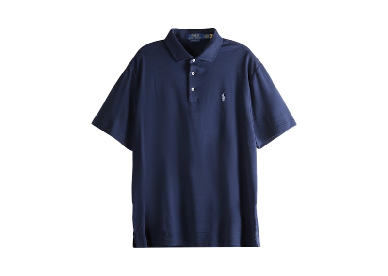 Polo Ralph Lauren Sleeve Soft Touch Polo Shirt Refined Navy Men's - US
