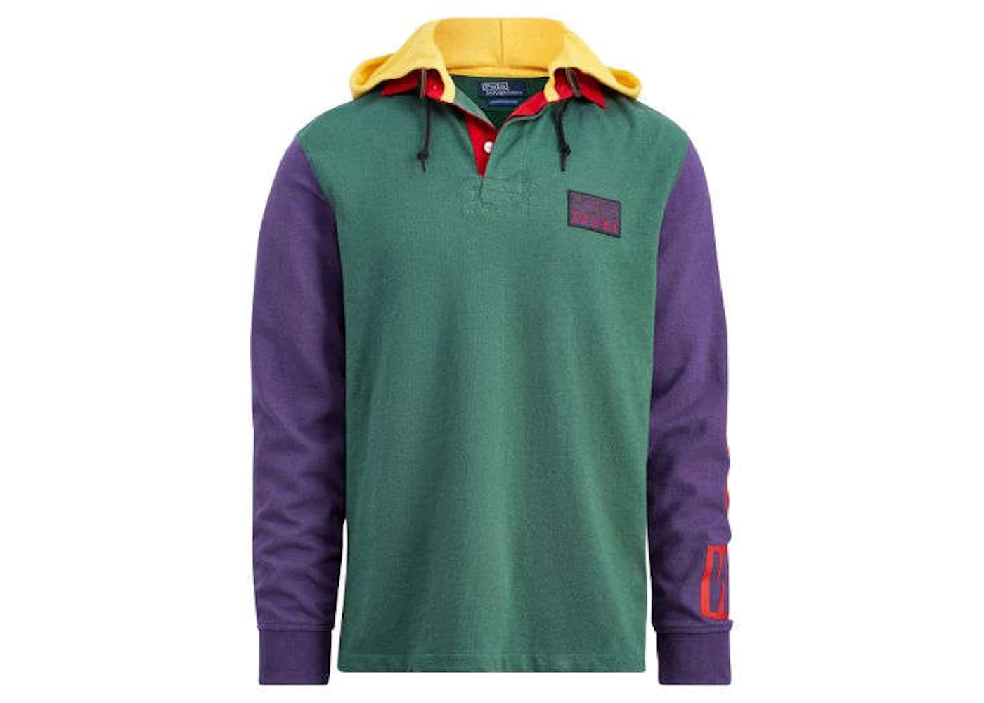 Polo Ralph Lauren Snow Beach Hooded Rugby Pine