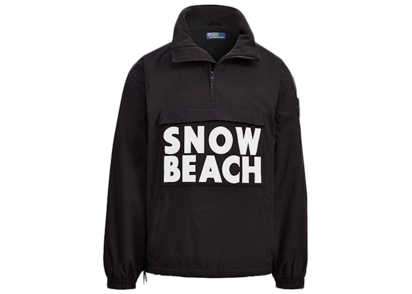 Snow beach jacket black Outlet
