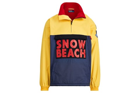 Polo Ralph Lauren Snow Beach Pullover Deep Water/Chrome Yellow Polo Ralph Lauren Snow Beach Pullover Deep Water/Chrome Yellow