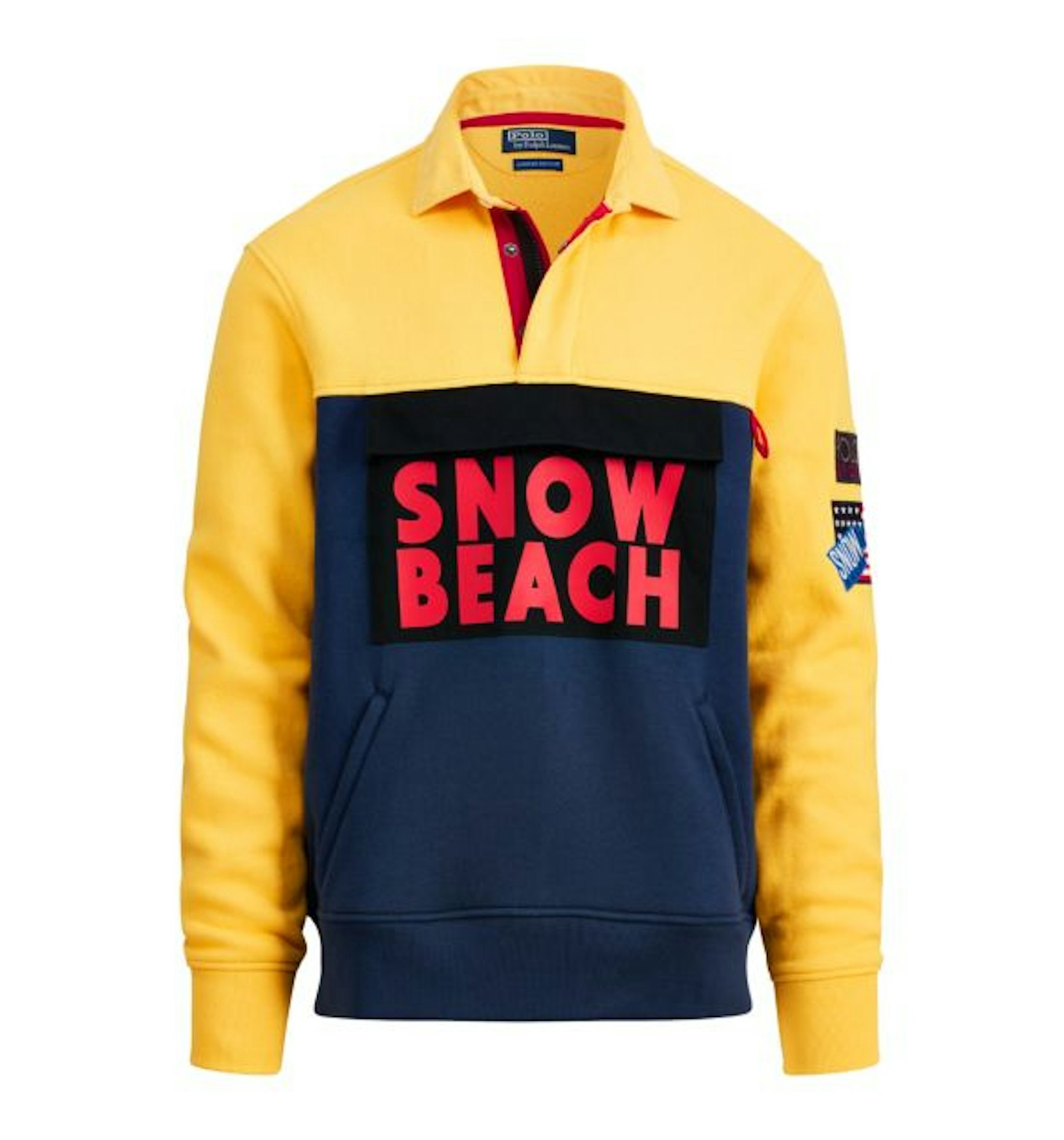 Polo Ralph Lauren Snow Beach Rugby Chrome Yellow