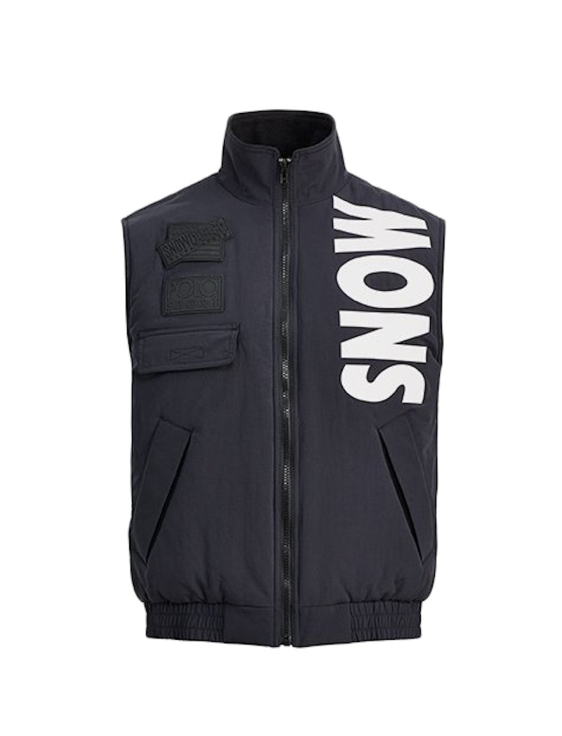 Polo Ralph Lauren Snow Beach Vest Black Men's - FW17 - US