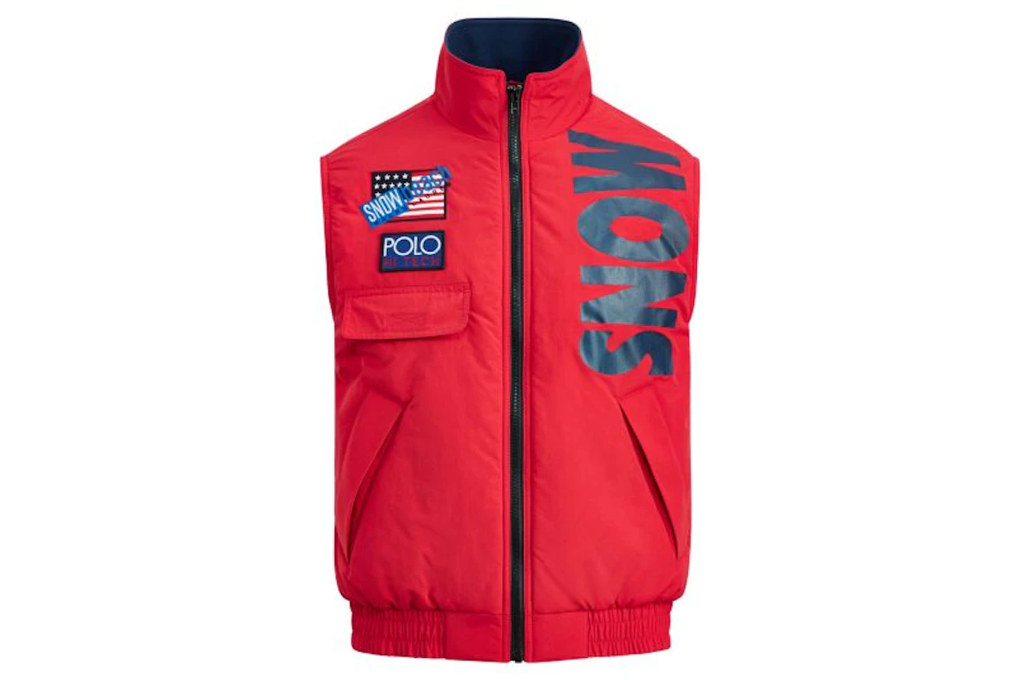 Polo Ralph Lauren Snow Beach Vest Prep School Red - FW17 - GB