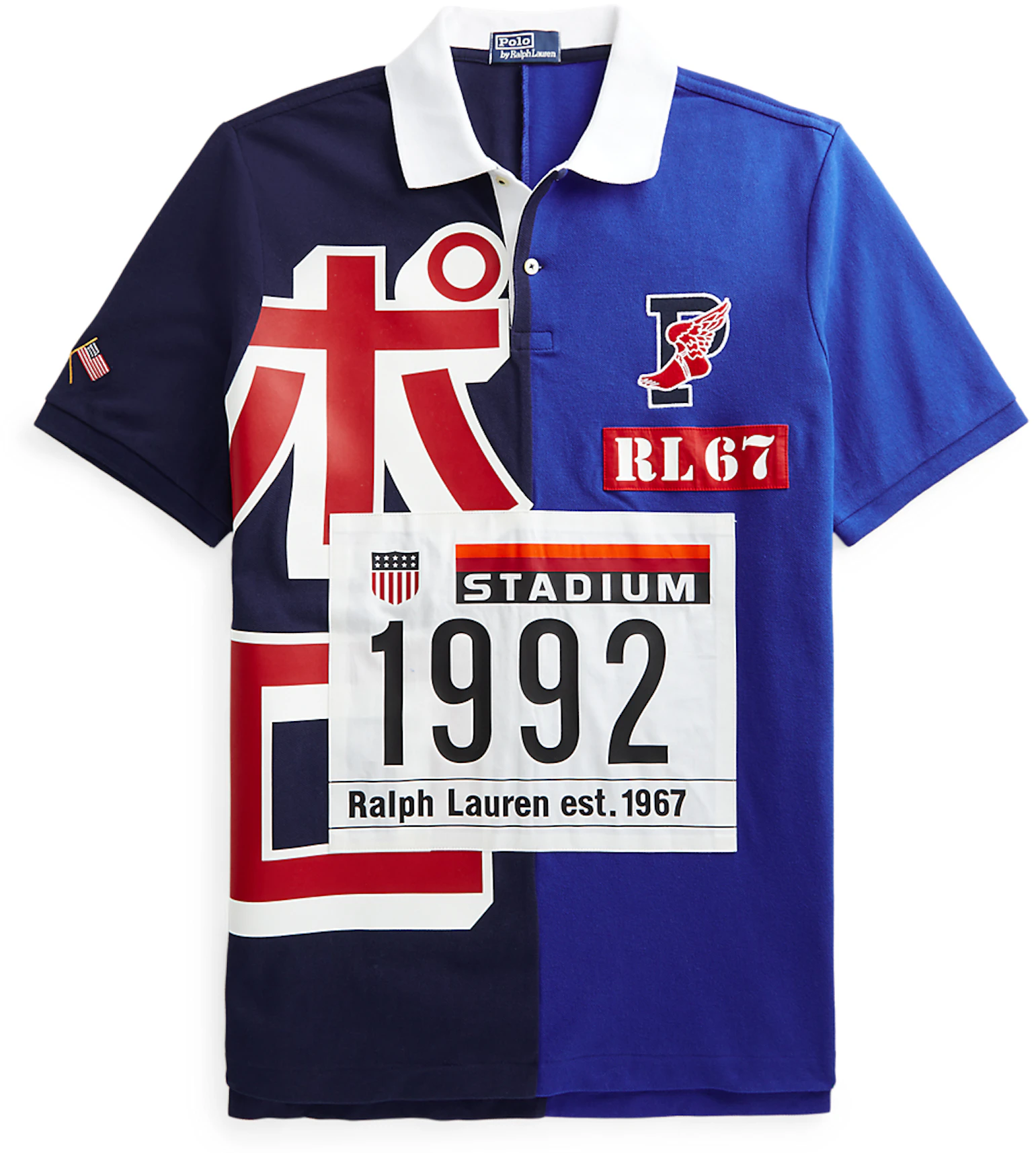 Polo Ralph Lauren Tokyo Stadium Classic Fit Polo Navy Blue - FW21 - US