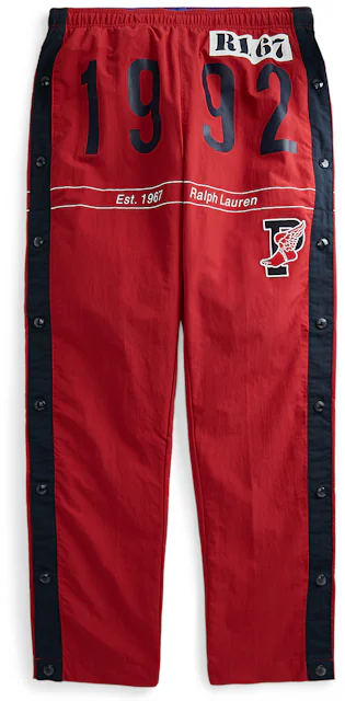 Polo Ralph Lauren Tokyo Stadium Tear Away Pants Red Men's - FW21 - US